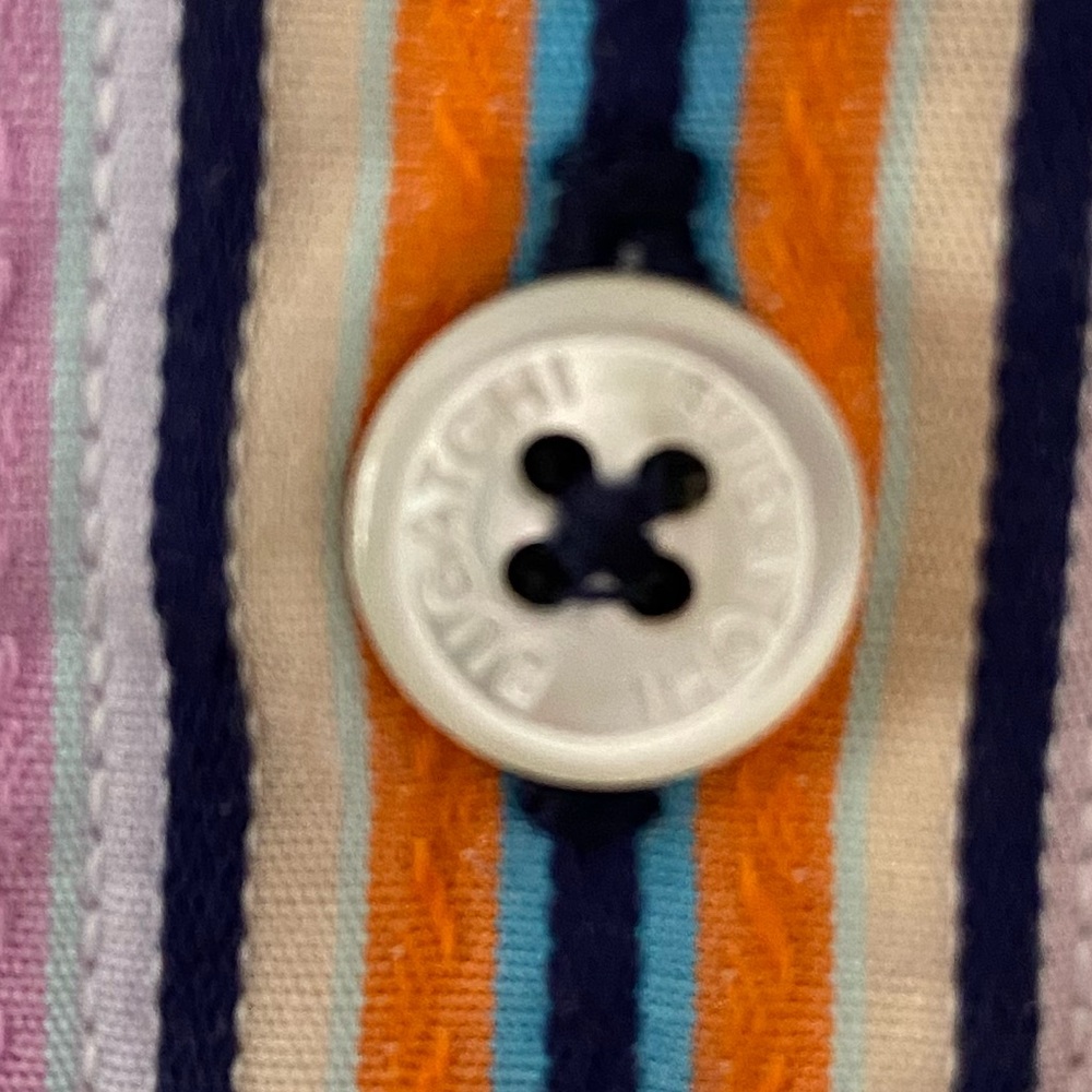 Bugatchi Uomo | Striped Button Down Top M - image 7